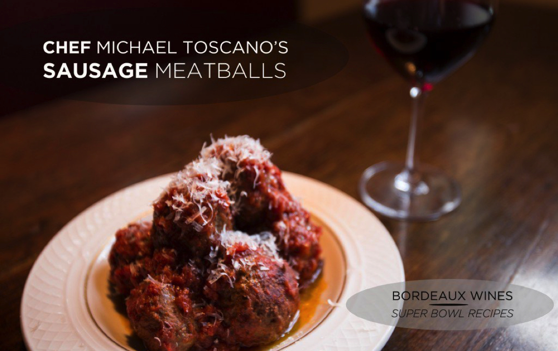 Bordeaux Wines’ Super Bowl Recipes: Sweet Italian Sausage Meatballs