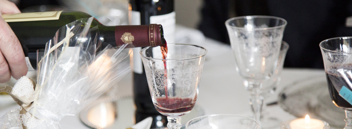 Une soirée de fêtes aux couleurs  des vins de Bordeaux